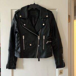 Blank NYC faux leather jacket